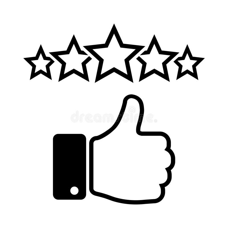 customer-review-icon-quality-rating-symbol-flat-style-feedback-sign-isolated-white-background-abstract-five-stars-line-black-239784822
